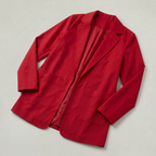 Women’s Cardigan Blazer - Notched Lapel Slim Fit