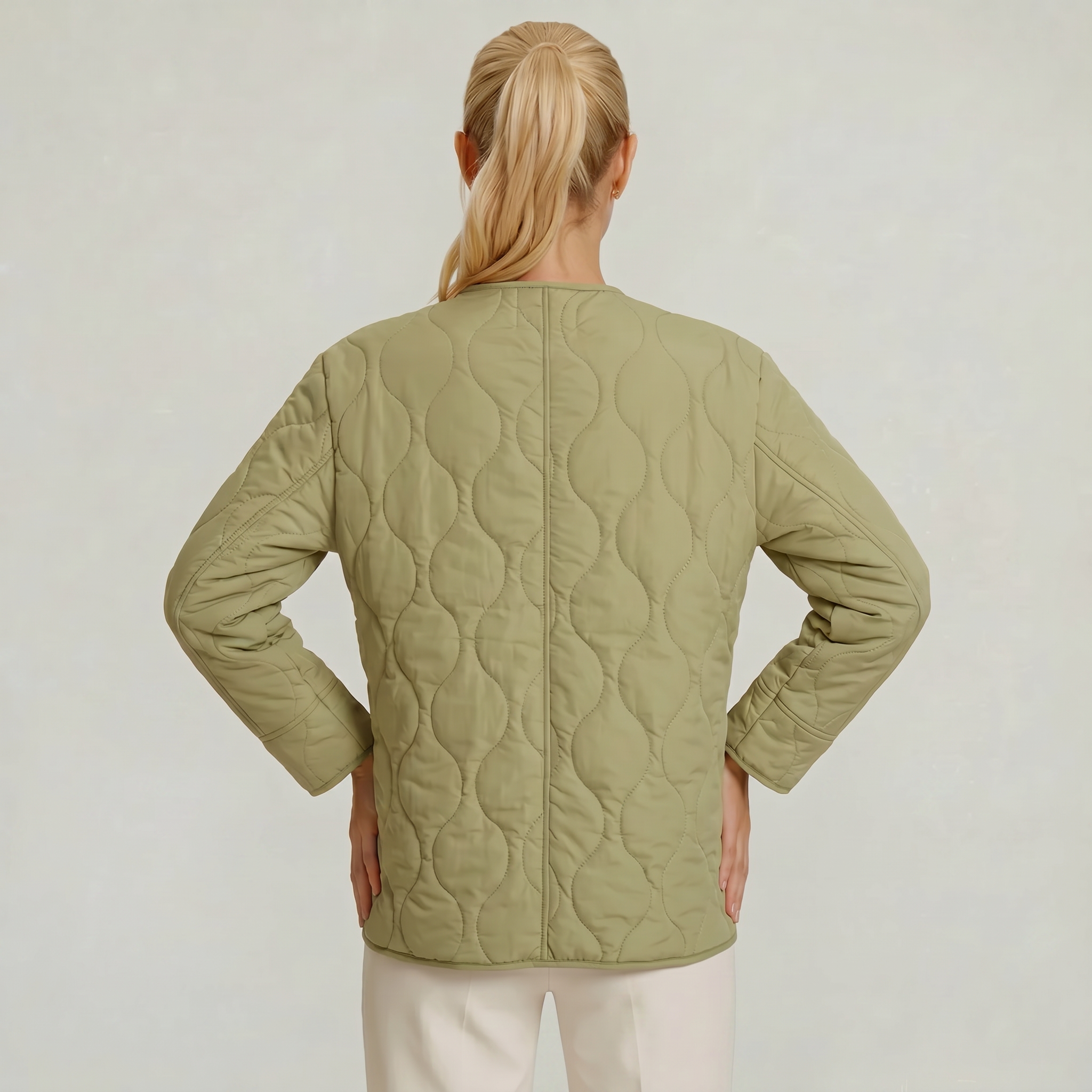 Women’s Quilted Padded Jacket - Lightweight Regular Fit