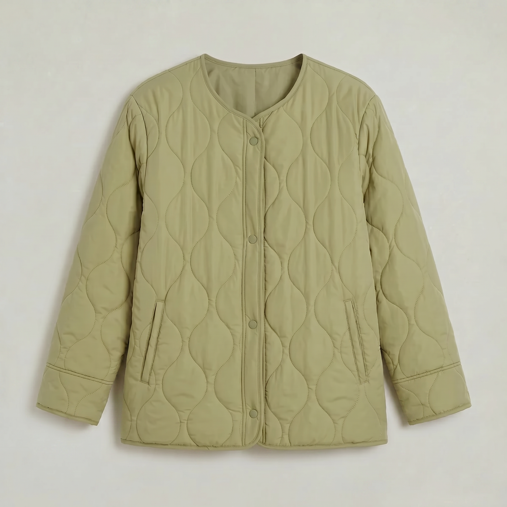 Women’s Quilted Padded Jacket - Lightweight Regular Fit