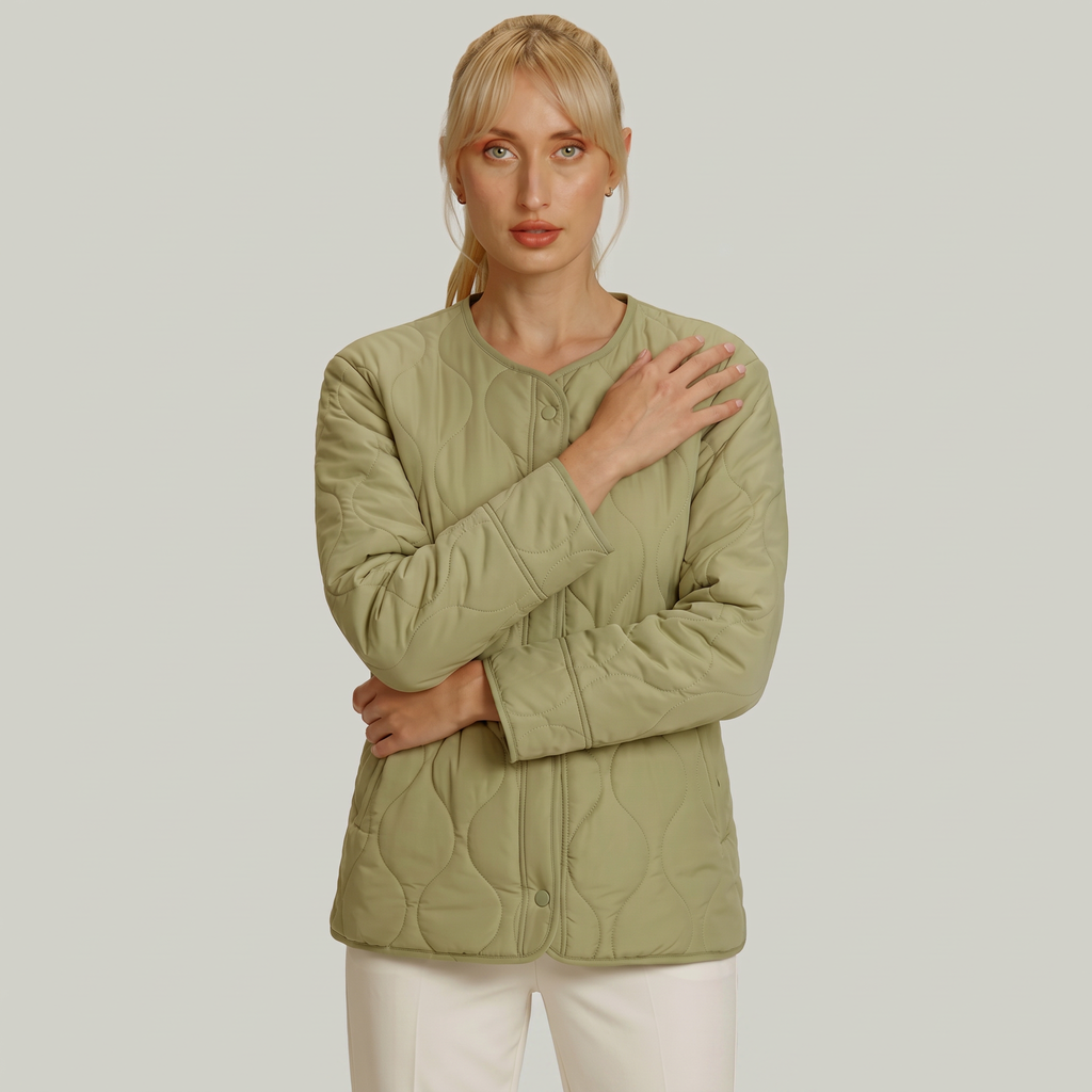 Women’s Quilted Padded Jacket - Lightweight Regular Fit