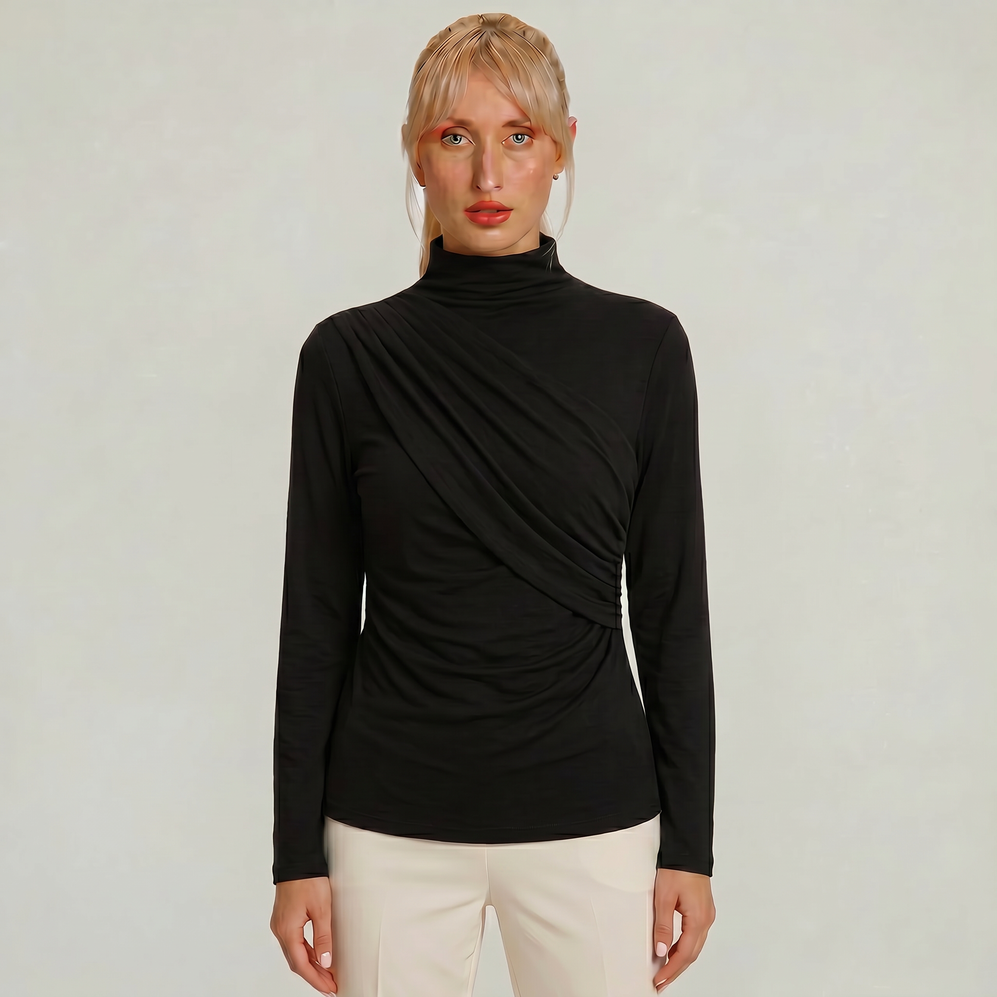 Women’s Turtleneck Winter Top