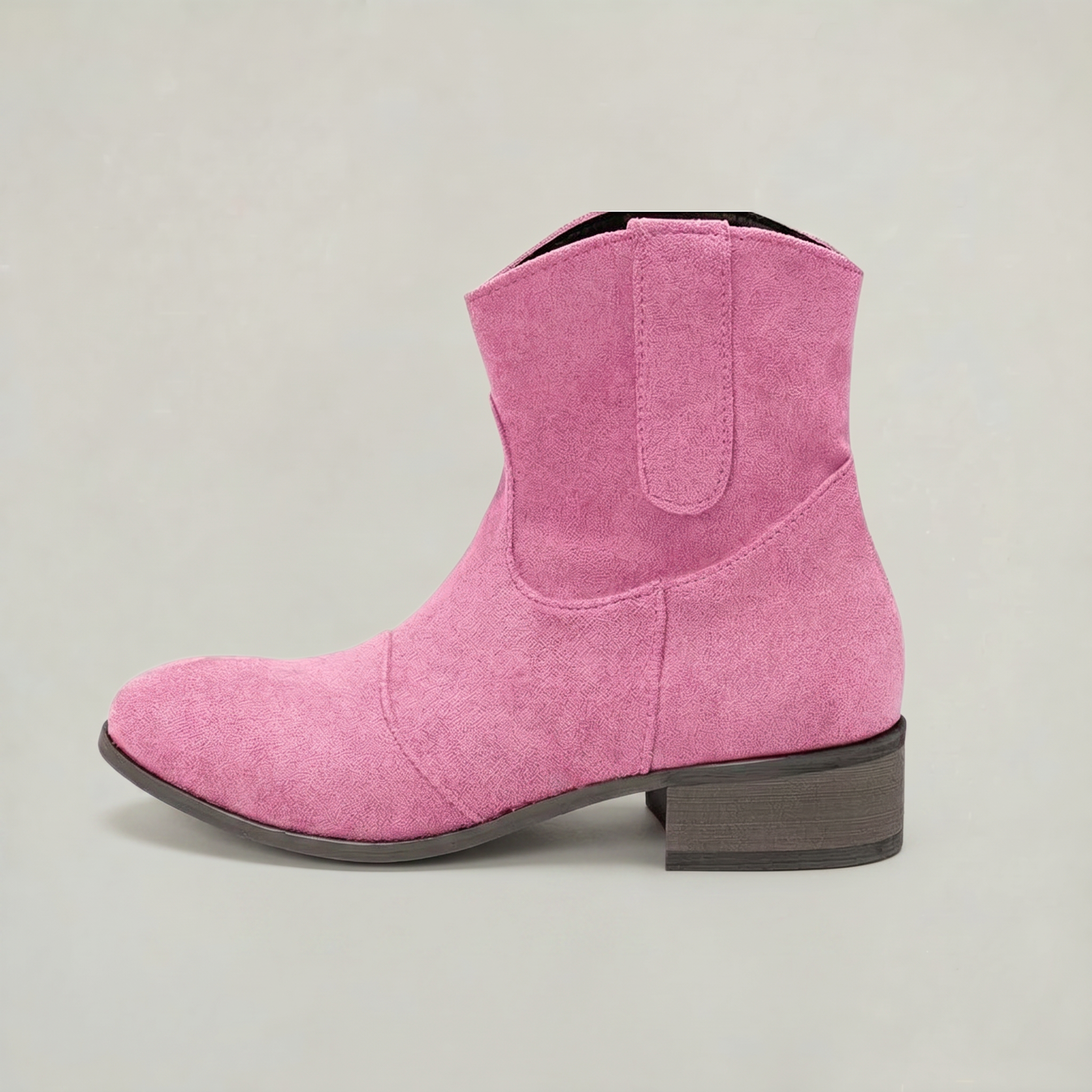 Women's Ankle Boots - Western Slip-On Ankle Boots Smart Casual Winter