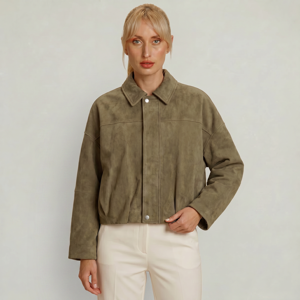 Women’s Short Retro Autumn Jacket