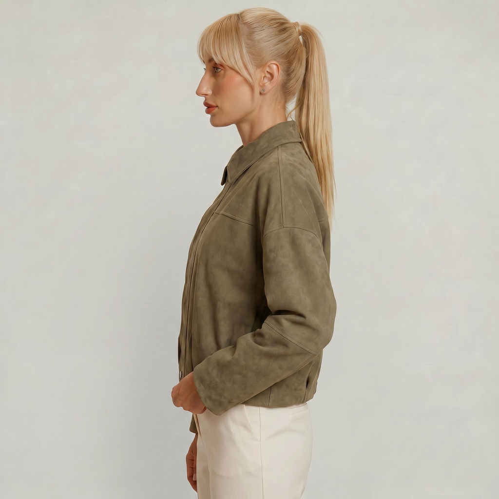 Women’s Short Retro Autumn Jacket