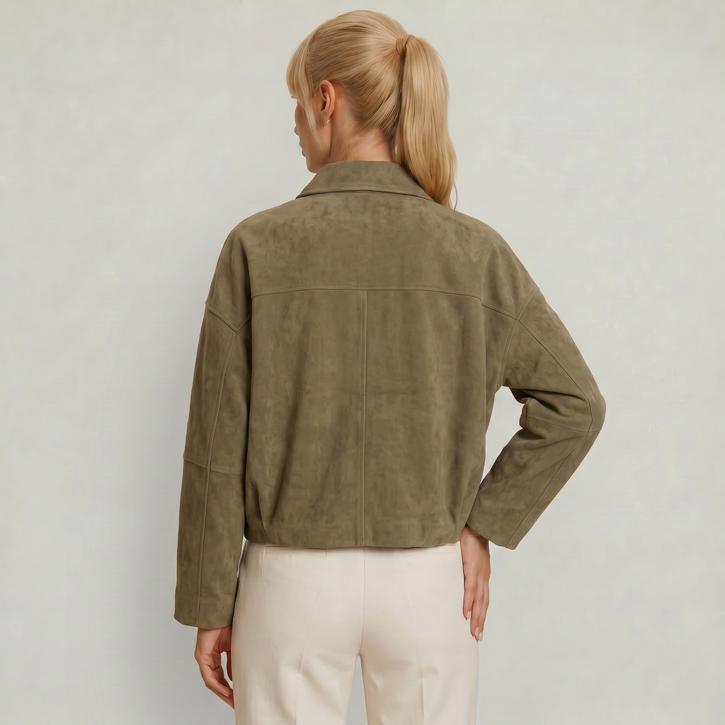 Women’s Short Retro Autumn Jacket