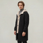 Men’s Hooded Long Coat