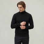 Men's Turtleneck Jumper – Winter Roll Neck Skivvy