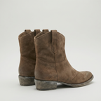 Women’s Suede Pull-On Ankle Boots