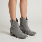 Women’s Suede Pull-On Ankle Boots