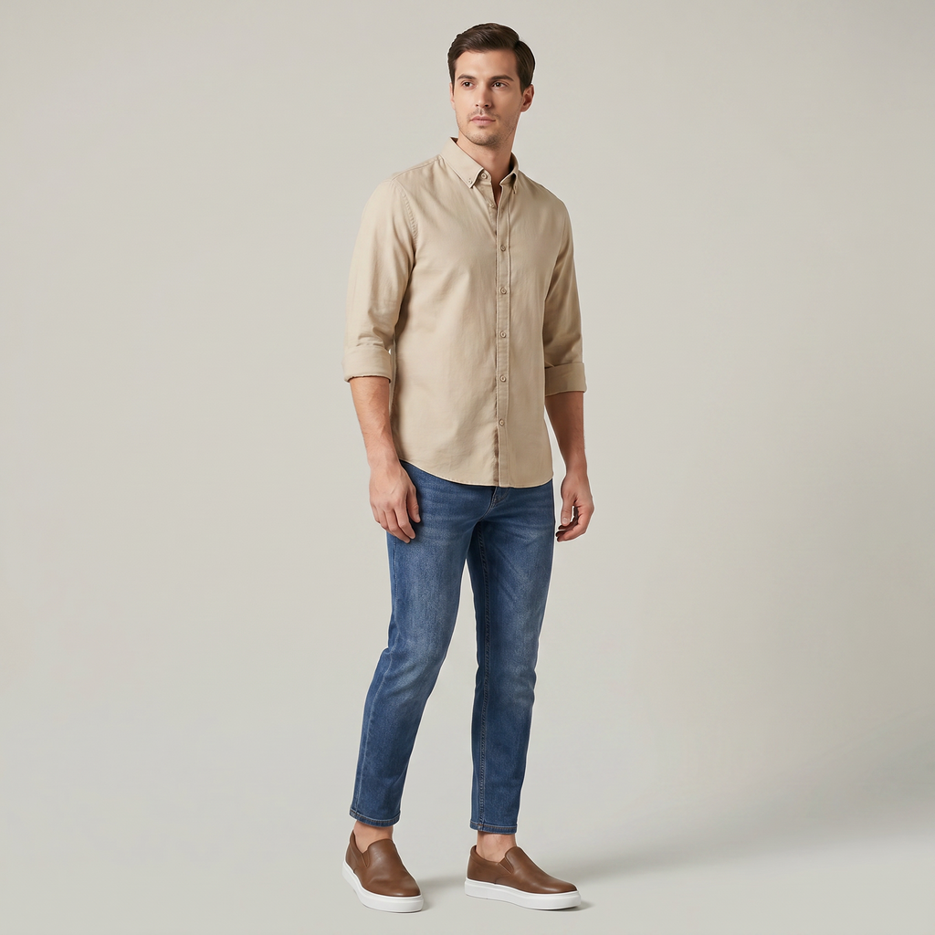 Men’s Slip On Sneakers - Casual Lightweight Loafers Fit