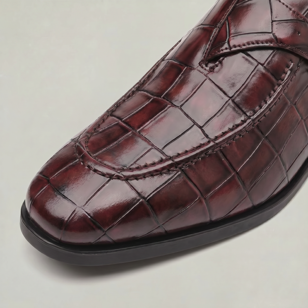 Men’s Oxford Shoes - Buckle Strap Formal Comfort Fit