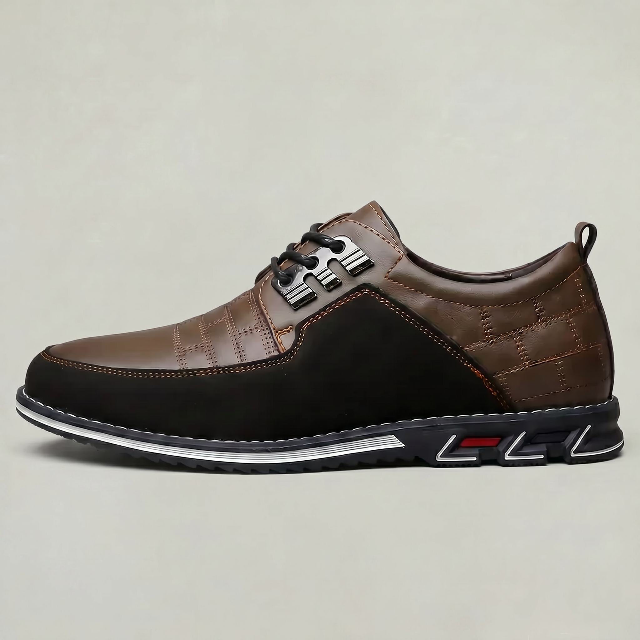 Men’s Non-Slip Dress Shoes - Lace-Up Formal Comfort Fit