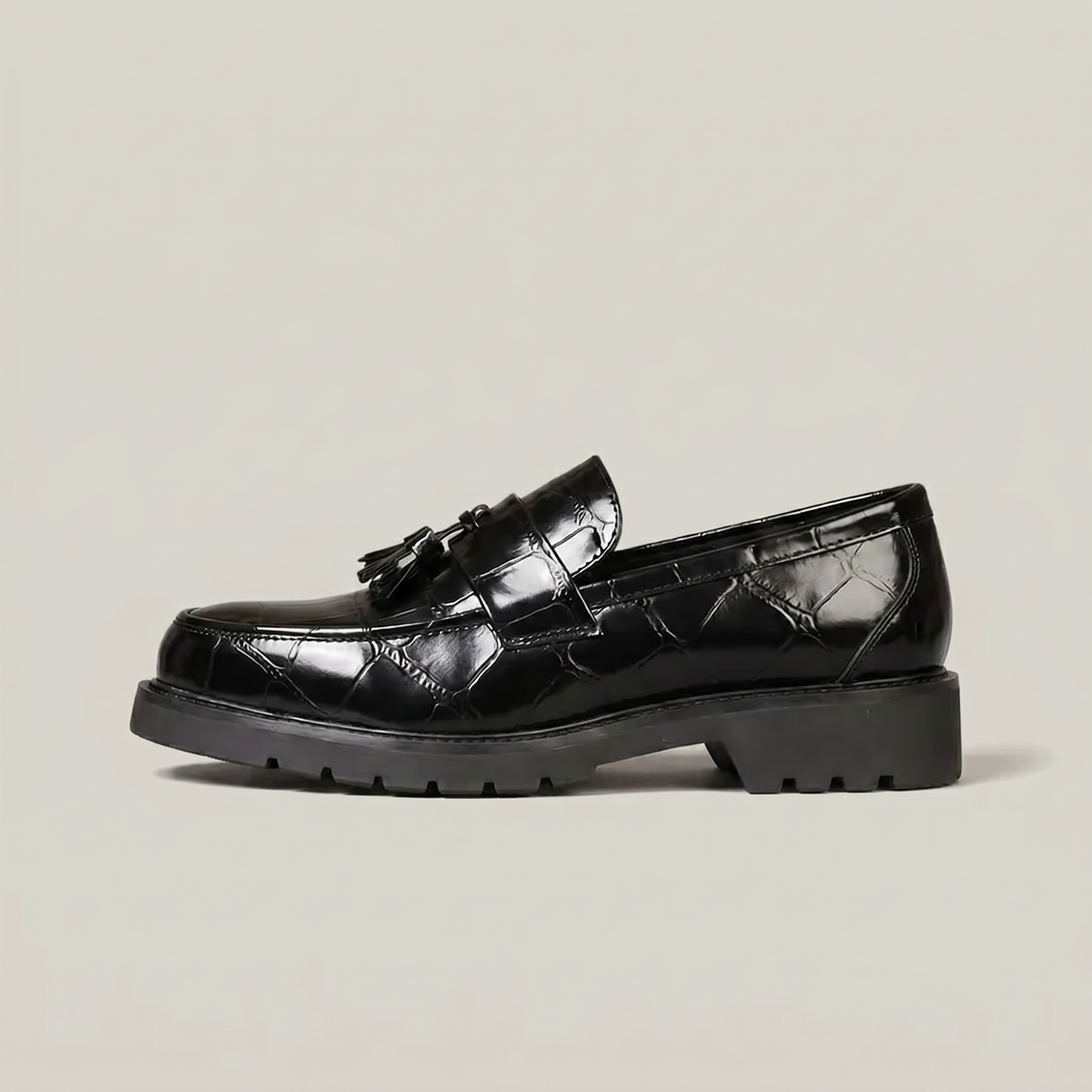 Men’s Tassel Loafers - Slip-On Dress Shoes