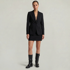 Women’s Buckle Strap Boots -  Block Heel Fit