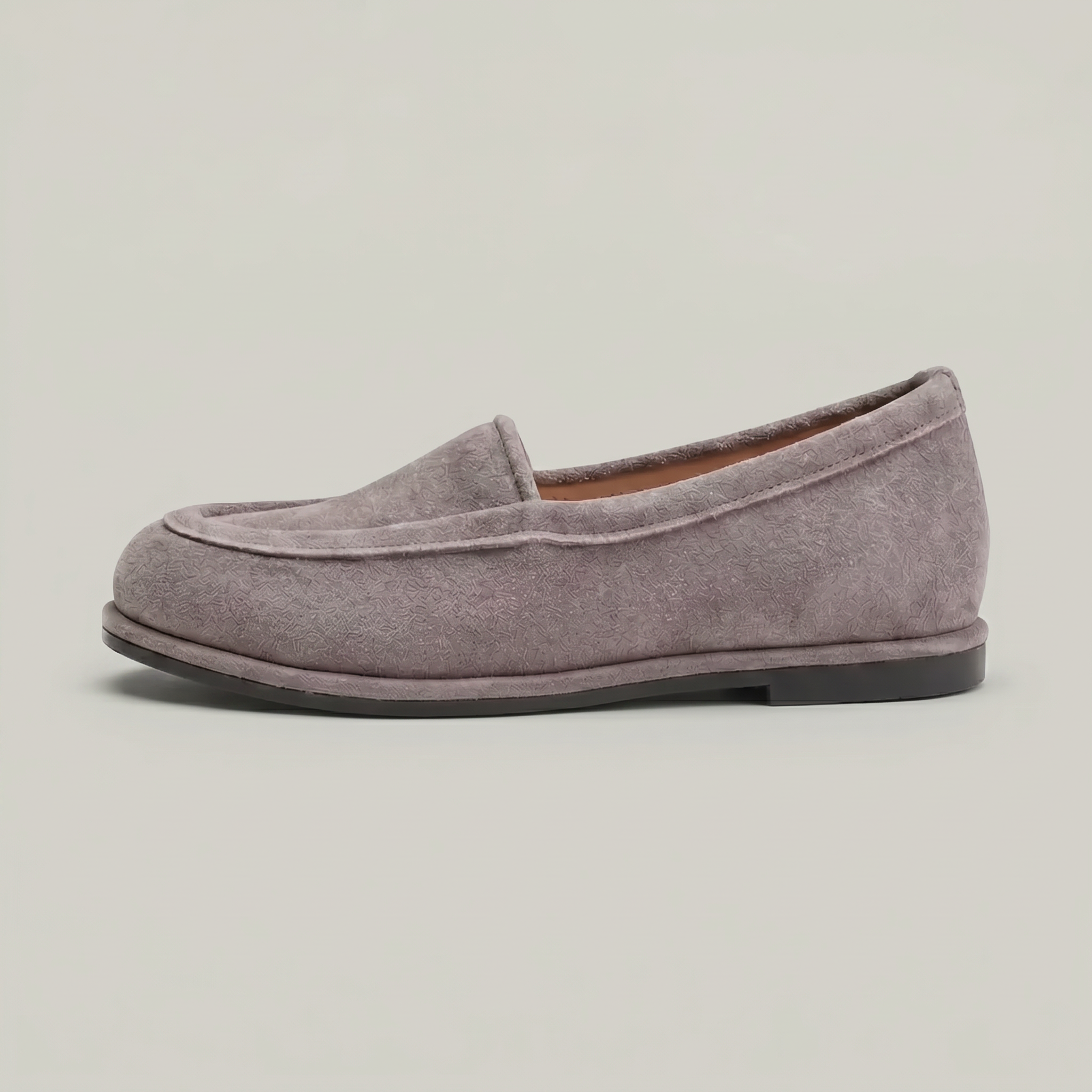 Women’s Suede Slip On Loafers - Comfortable Flat Fit
