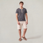 Men’s Double Buckle Nubuck Leather Slip-On Sandals
