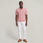 Men’s Knitted Short Sleeve Polo Shirt