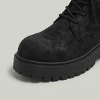 Men’s Lace-Up Ankle Boots Chunky Sole