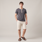 Men’s Leather Sandals Cross Strap Slip-On
