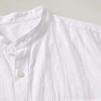 Men’s Linen Short-Sleeved Shirt