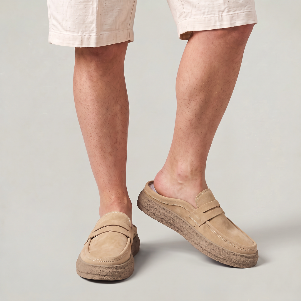 Men’s Loafers Penny Style Platform Sole