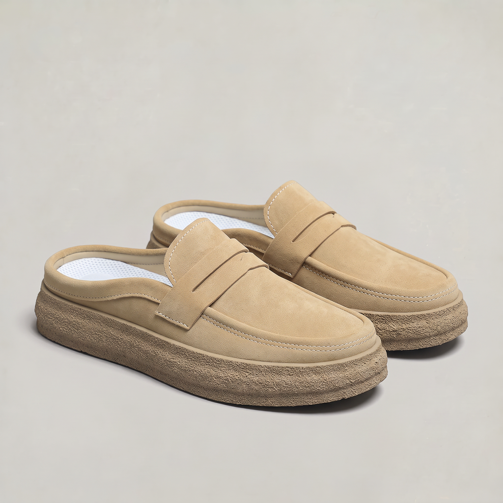 Men’s Loafers Penny Style Platform Sole