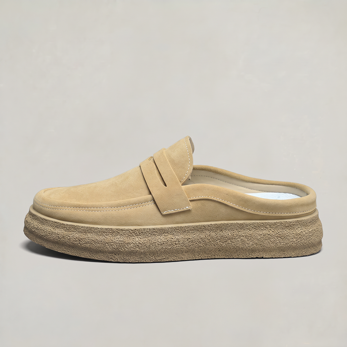 Men’s Loafers Penny Style Platform Sole