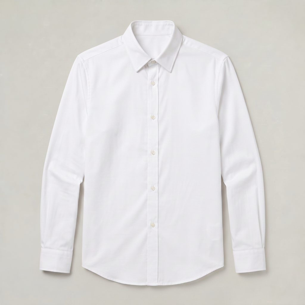 Men's Shirt – Long Sleeve Button-Up Casual Fit
