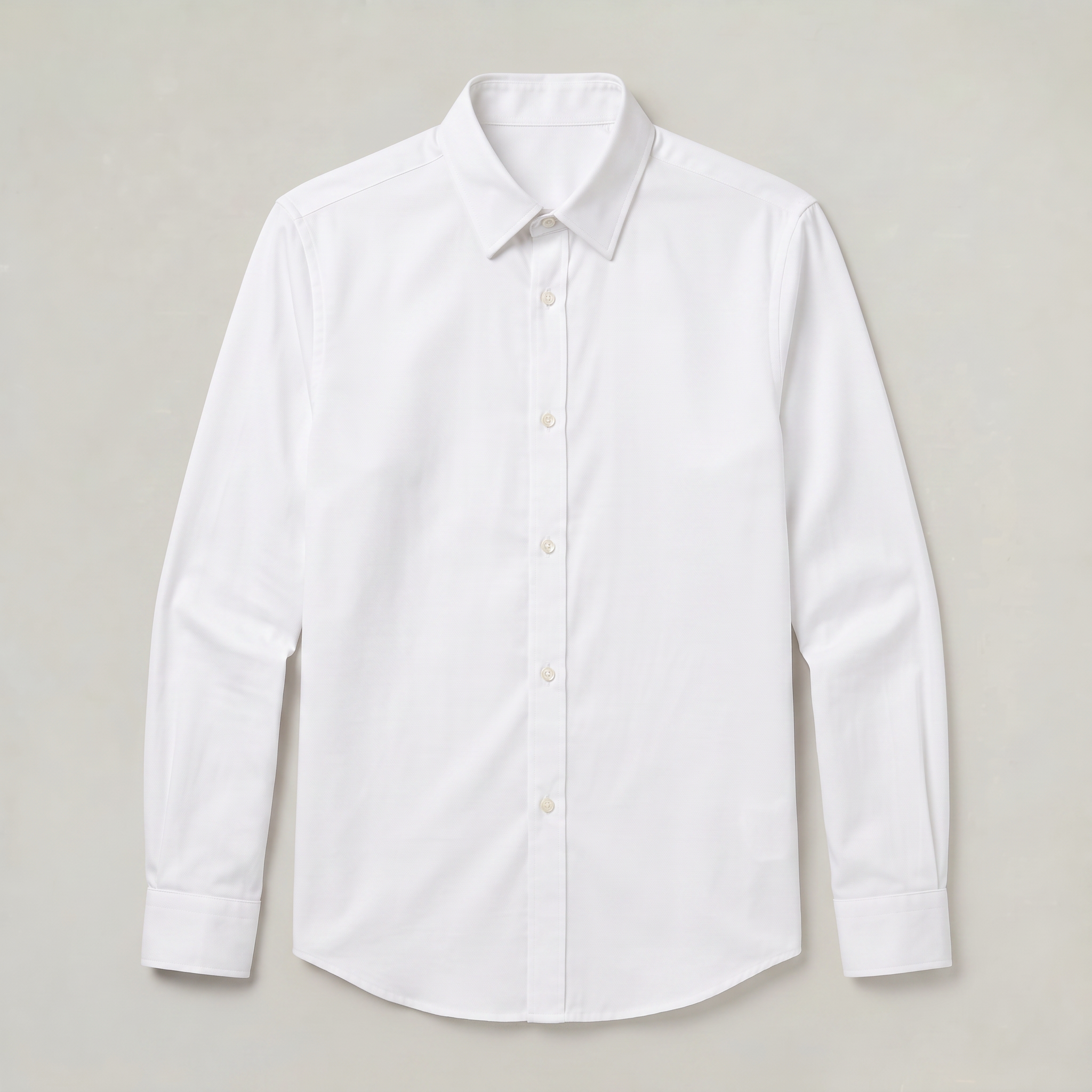Men's Shirt – Long Sleeve Button-Up Casual Fit