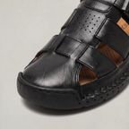 Men’s Leather Slip-On Sandals