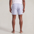 Men’s Striped Drawstring Swim Shorts