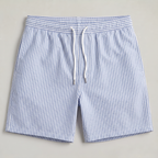 Men’s Striped Drawstring Swim Shorts