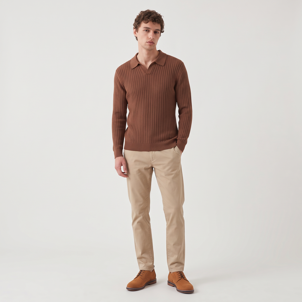 Men’s Suede Look Derby Shoes