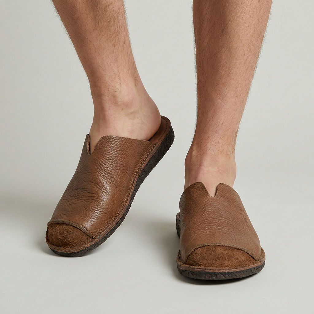 Men's Textured Slip-On Clogs
