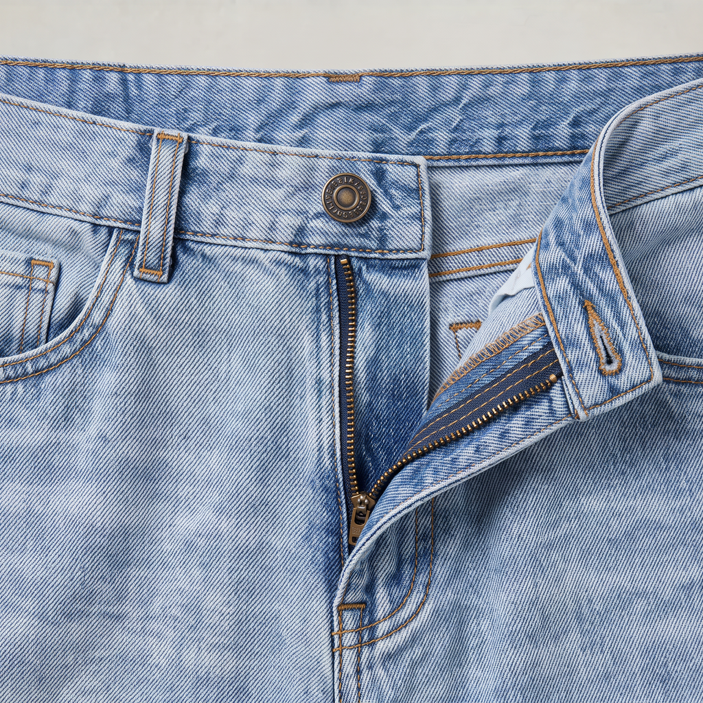 Men’s Washed Denim Jorts