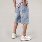 Men’s Washed Denim Jorts