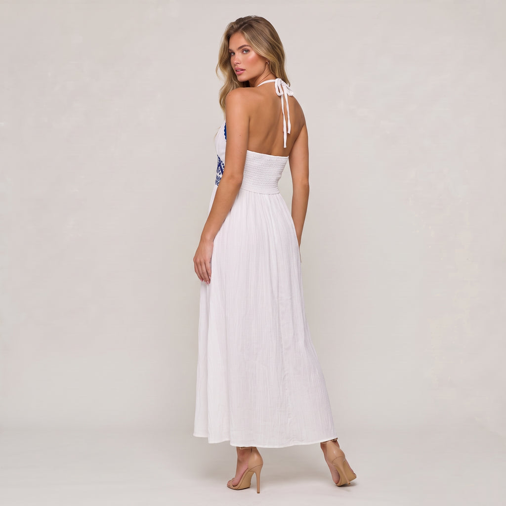 Women’s Embroidered Resort Maxi Dress