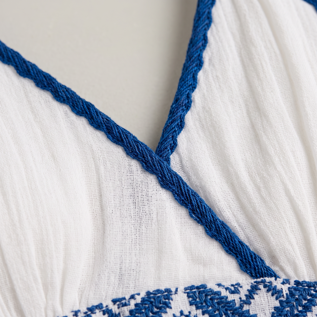 Women’s Embroidered Resort Maxi Dress