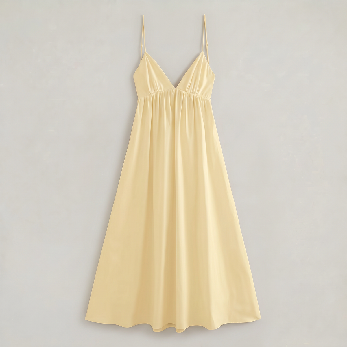 Women’s Broderie Anglaise V-Neck Flutter Sleeve Midi Dress