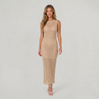 Women’s Crochet Sleeveless Resort Maxi Dress