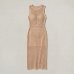 Women’s Crochet Sleeveless Resort Maxi Dress