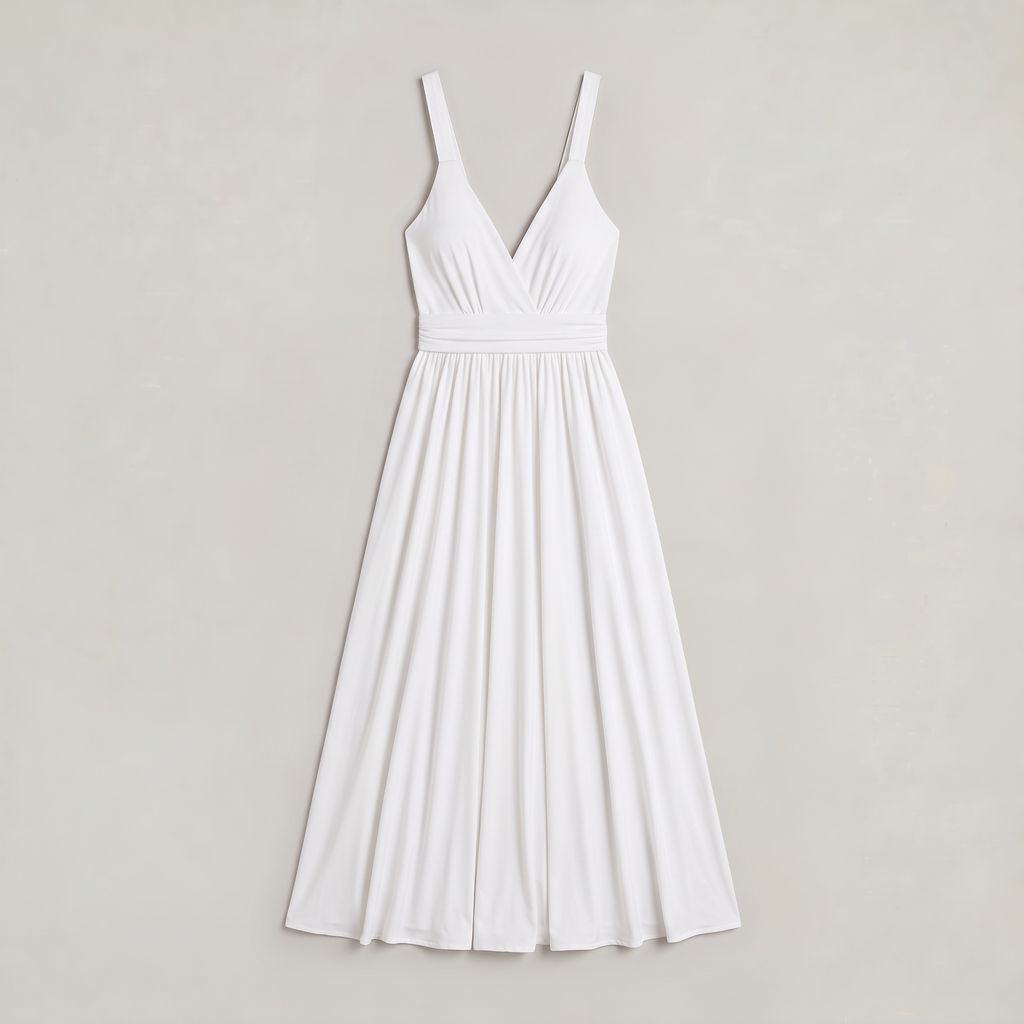 Women’s Deep V Sleeveless Race Day Maxi Dress