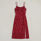 Women’s Floral Print Midi Dress