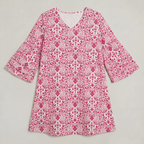 Women’s Floral V-Neck Mini Dress