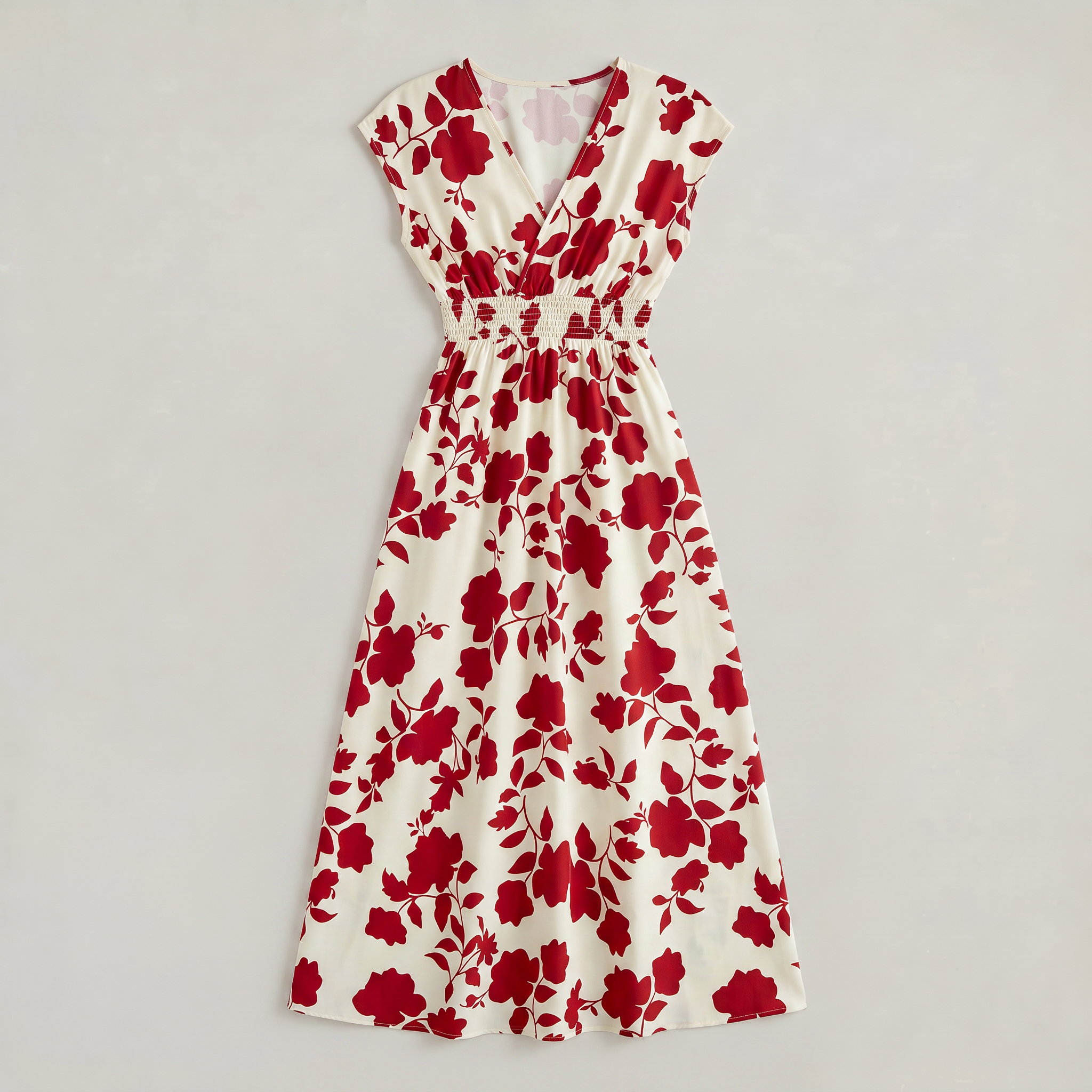 Women’s Floral Wrap Maxi Dress