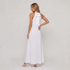 Women’s Flowy Halter Neck Maxi Dress