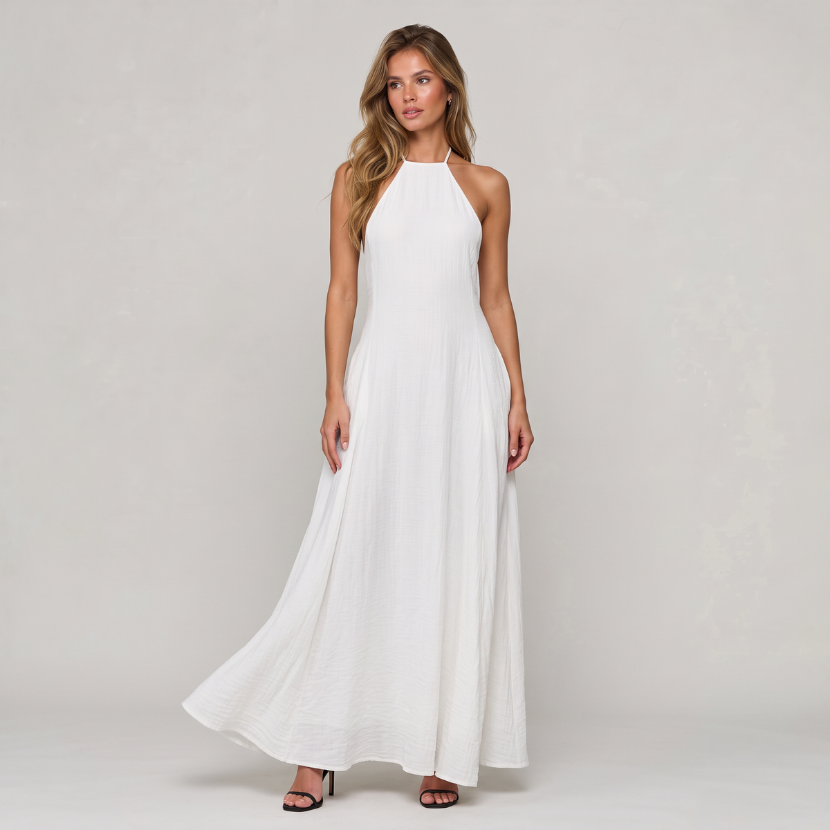 Women’s Halter Neck Maxi Dress