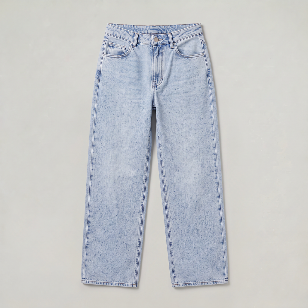 Women’s Light Wash Wide Leg Jeans