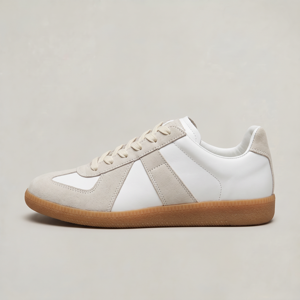 Women’s Low-Profile Trainers Suede-Effect