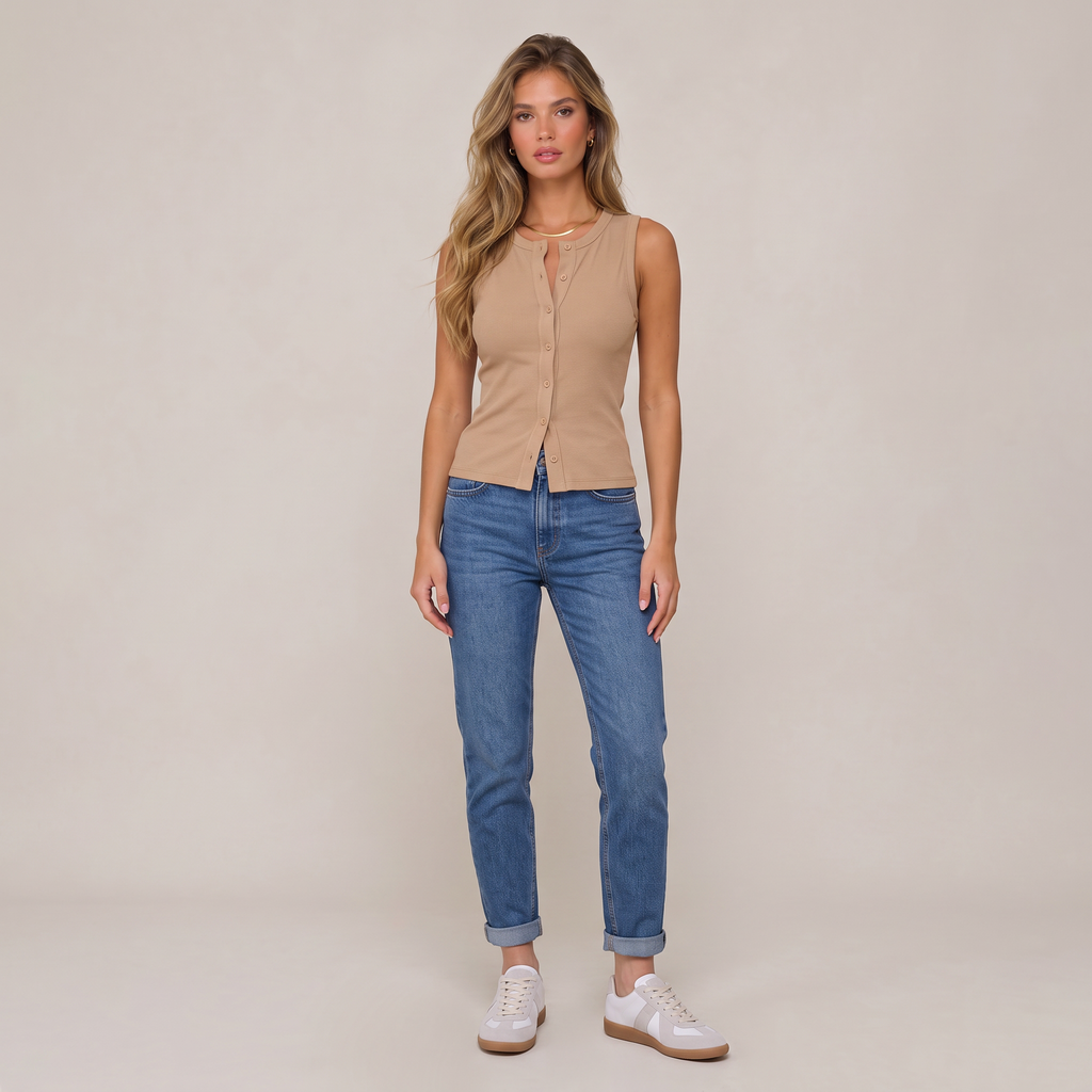 Women’s Low-Profile Trainers Suede-Effect